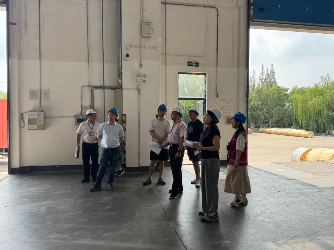 上海市仓储与配送行业协会受委托对上海通贸国际供应链管理有限公司进行五星级仓库复审